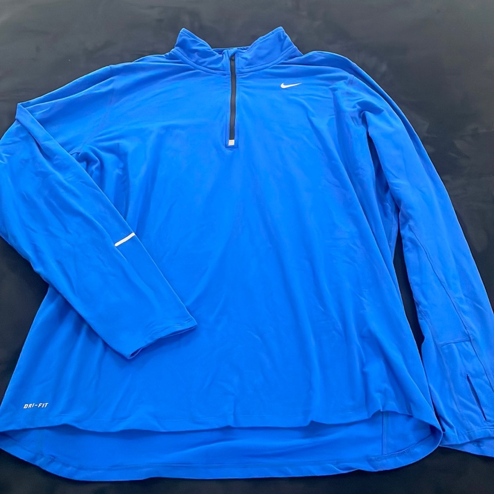 Men’s Blue Nike Dri-Fit Pullover